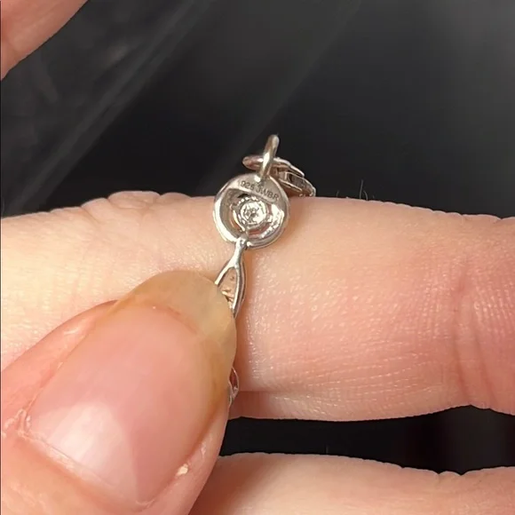 Kay Jewelers Silver Tennis Bracelet with real diamonds - Picture 7 of 12